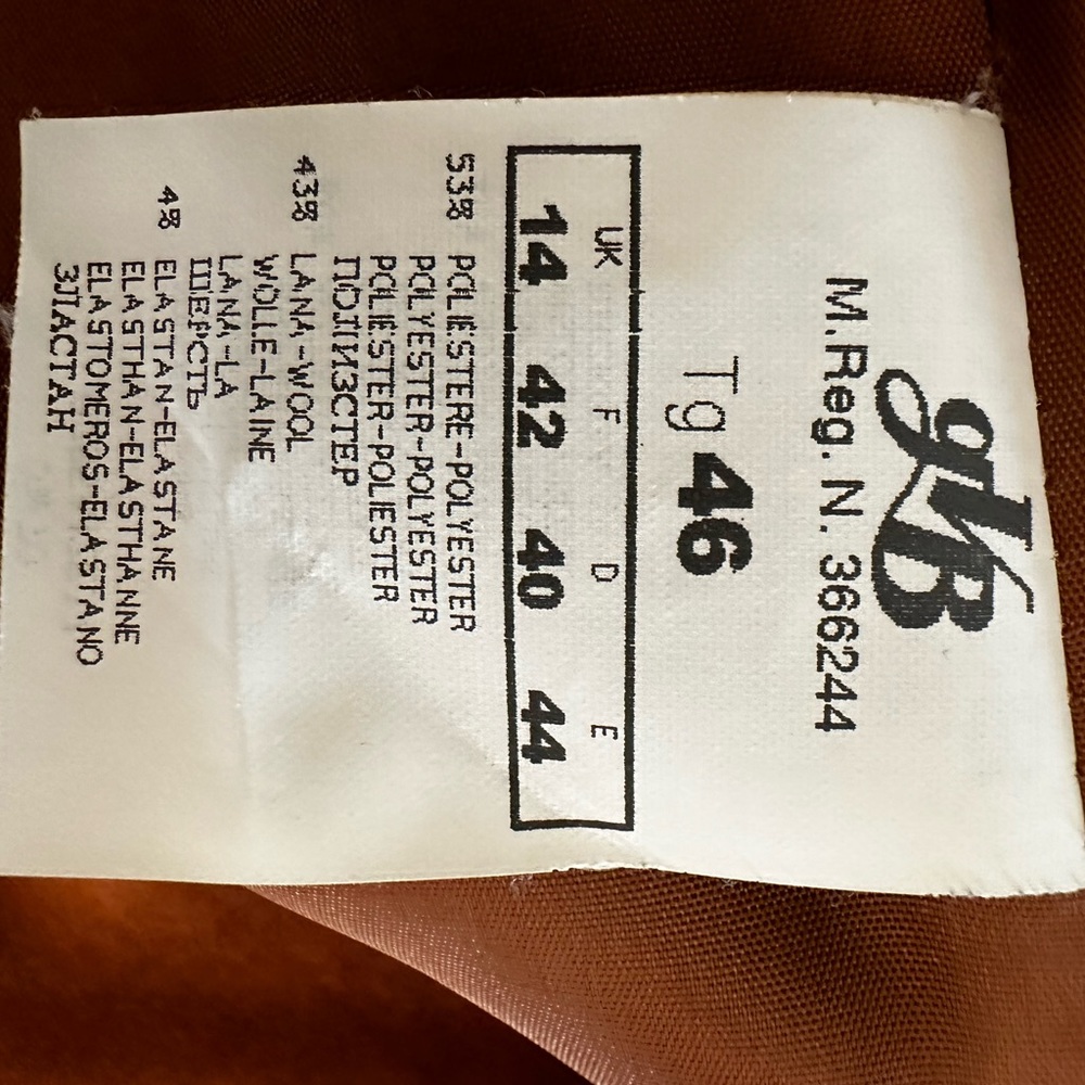 Italian suit jacket - Picture 4 of 4